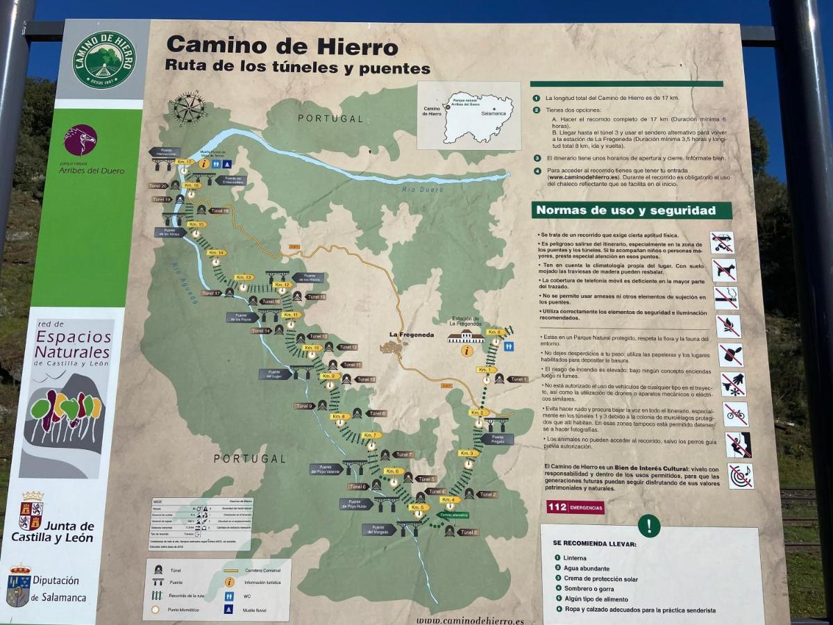 Apartmán El Abigero La Fregeneda Exteriér fotografie